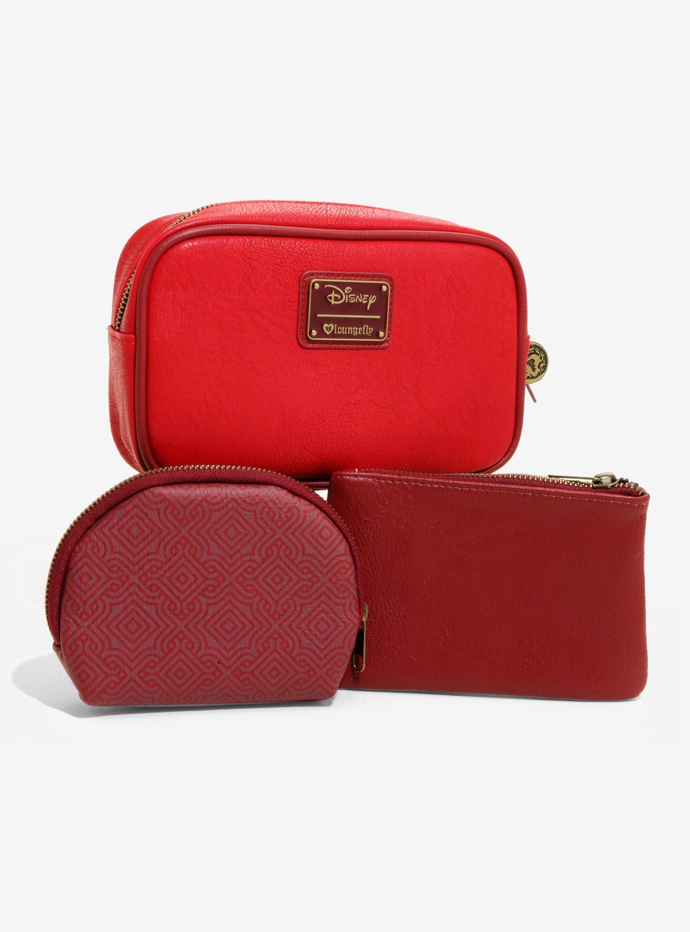 Loungefly Disney Mulan Makeup Bag Set - BoxLunch Exclusive, , alternate
