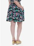 Tropical Print Skirt Plus Size, , alternate
