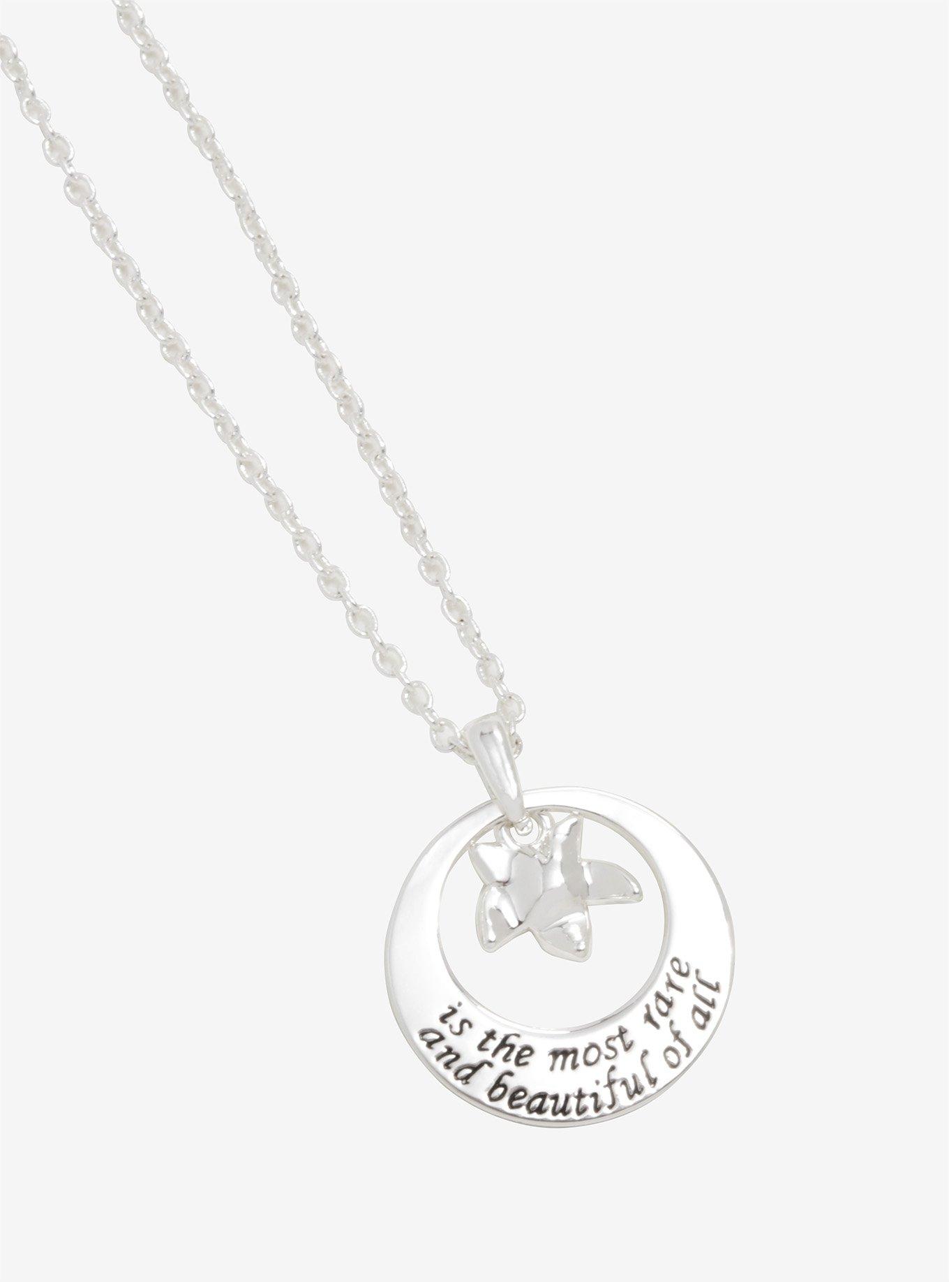 Disney Mulan Circle Charm Necklace, , alternate