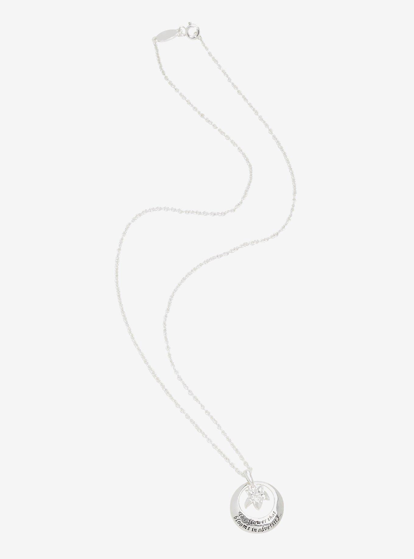 Disney Mulan Circle Charm Necklace, , alternate