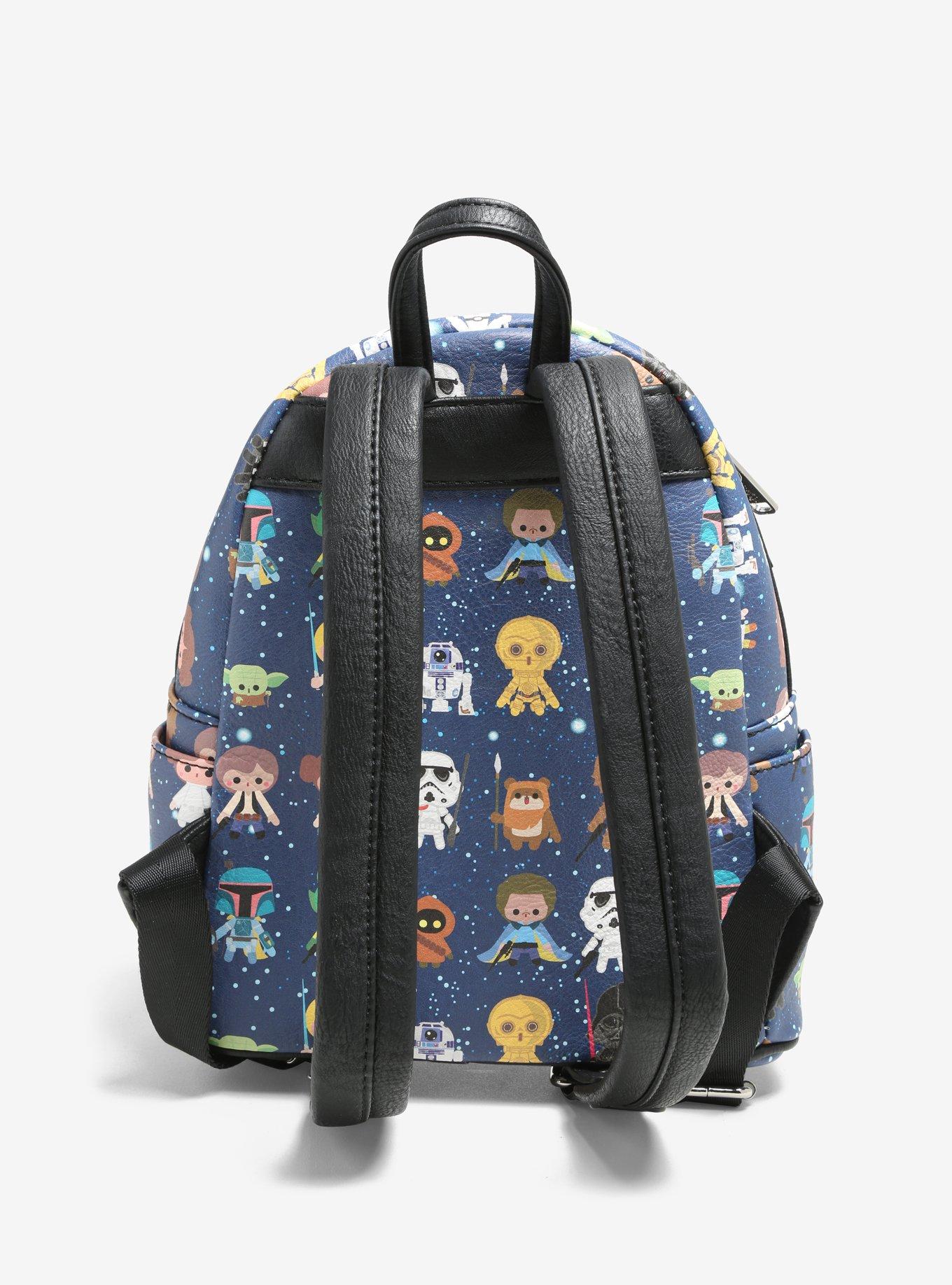 Loungefly star wars best sale chibi characters mini backpack