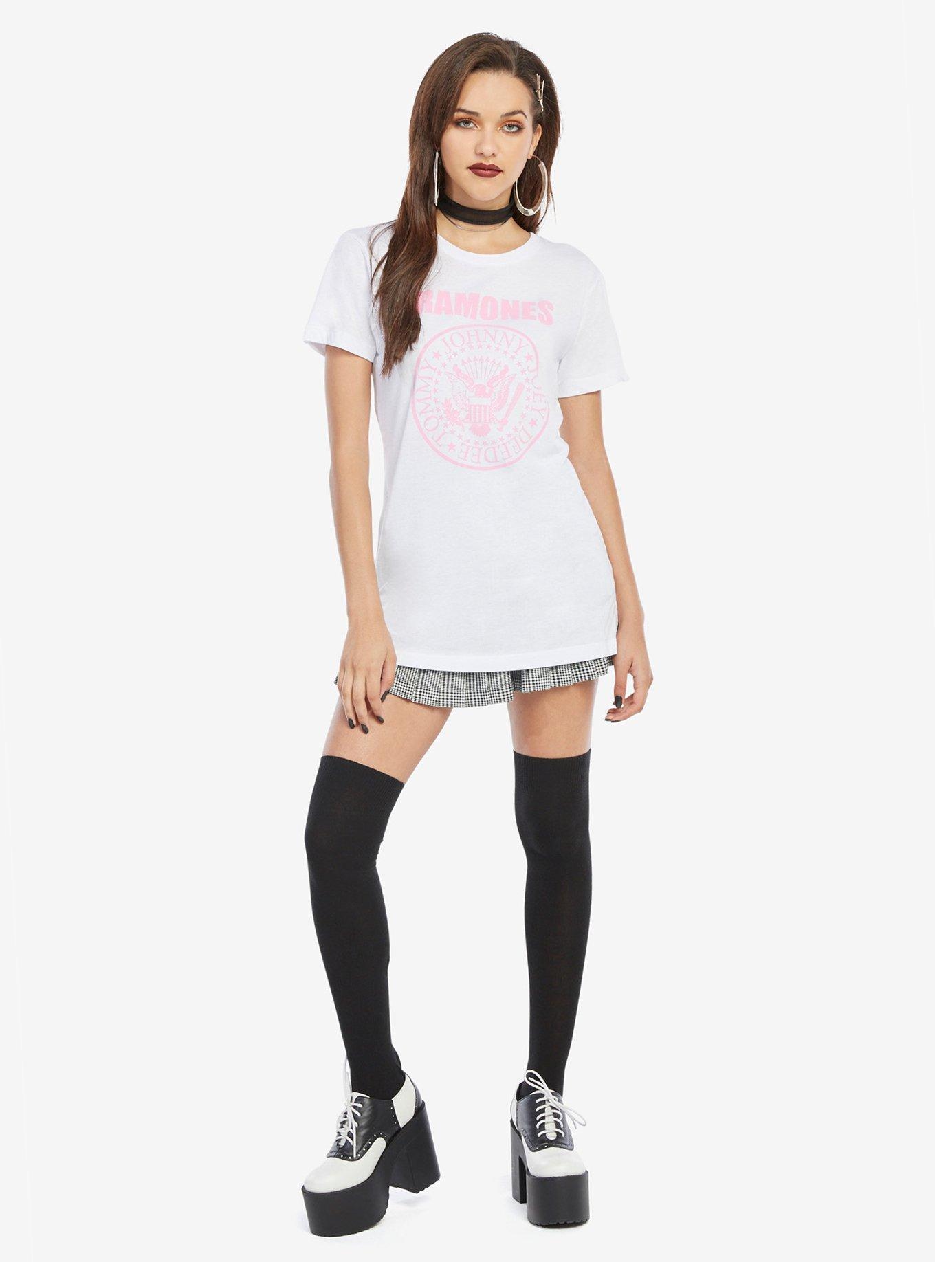 Ramones Pink Seal Girls T-Shirt, , alternate