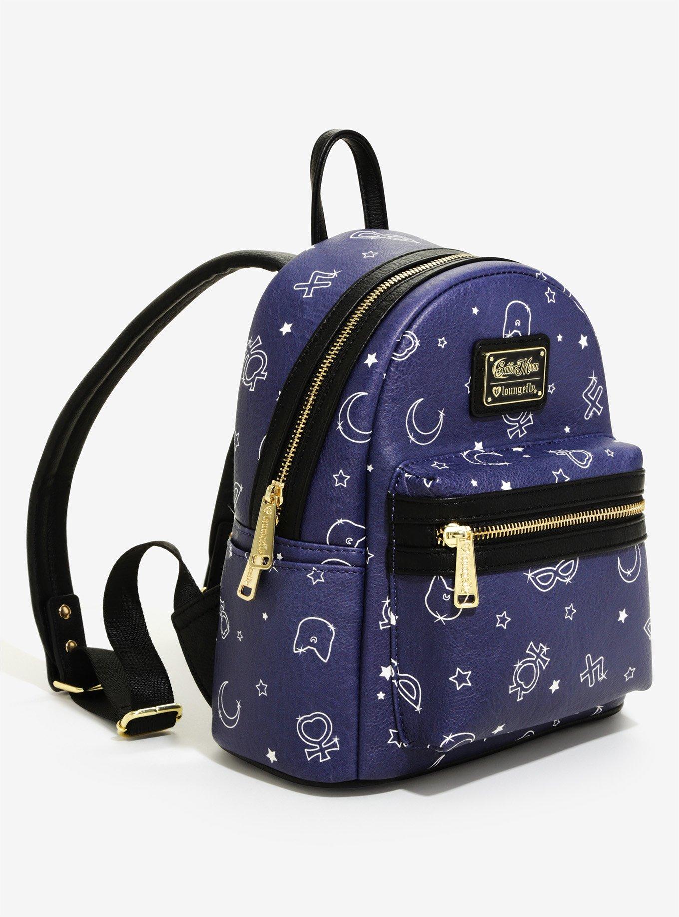Loungefly Sailor Moon Allover Print Mini Backpack - BoxLunch Exclusive, , alternate