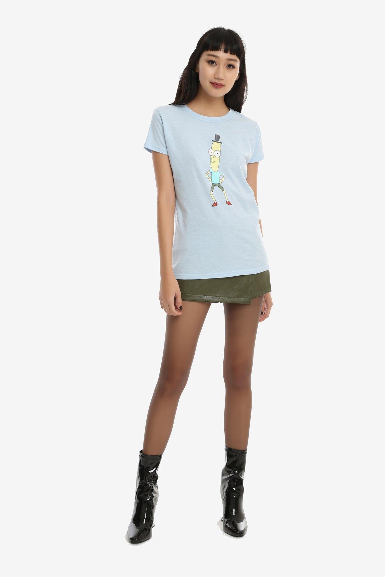 Rick And Morty Mr. Poopy Butthole Girls T-Shirt, , alternate