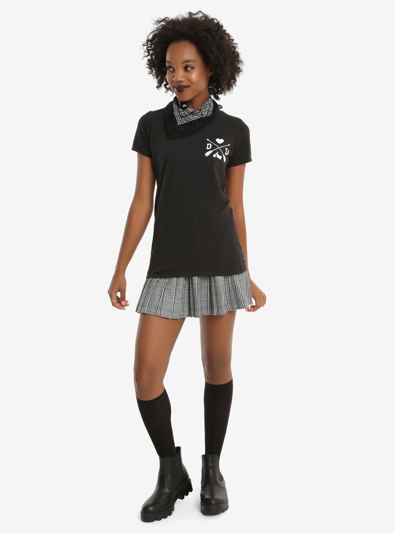 The Walking Dead Daryl Dixon Motorcycle Club Girls T-Shirt, , alternate