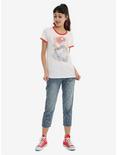 Disney Brave Merida Watercolor Girls Ringer T-Shirt, , alternate