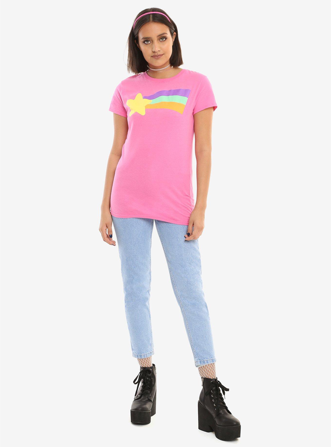 Disney Gravity Falls Mabel Cosplay Girls T-Shirt, PINK, alternate