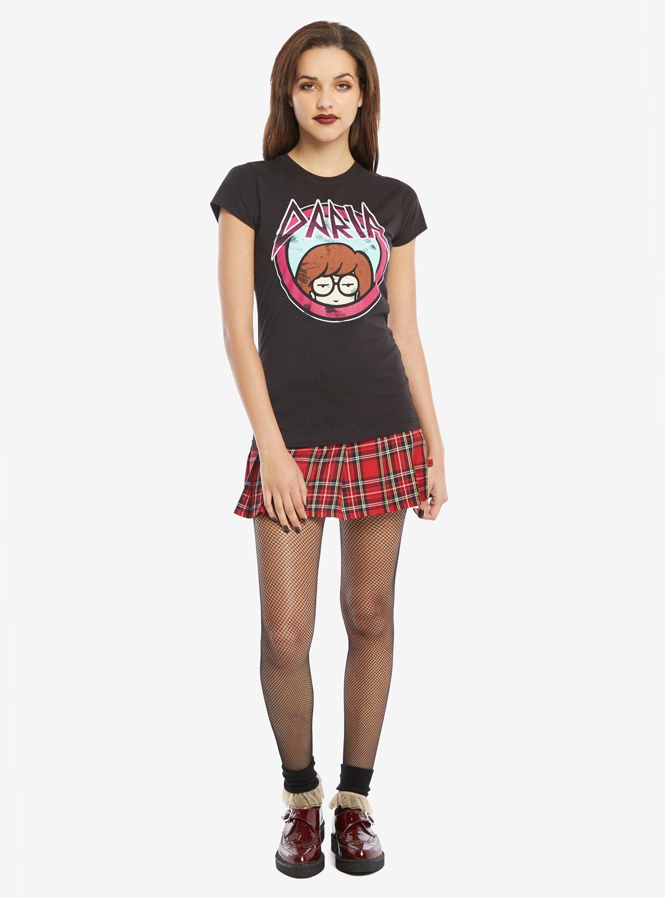 Daria Metal Logo Girls T-Shirt, , alternate