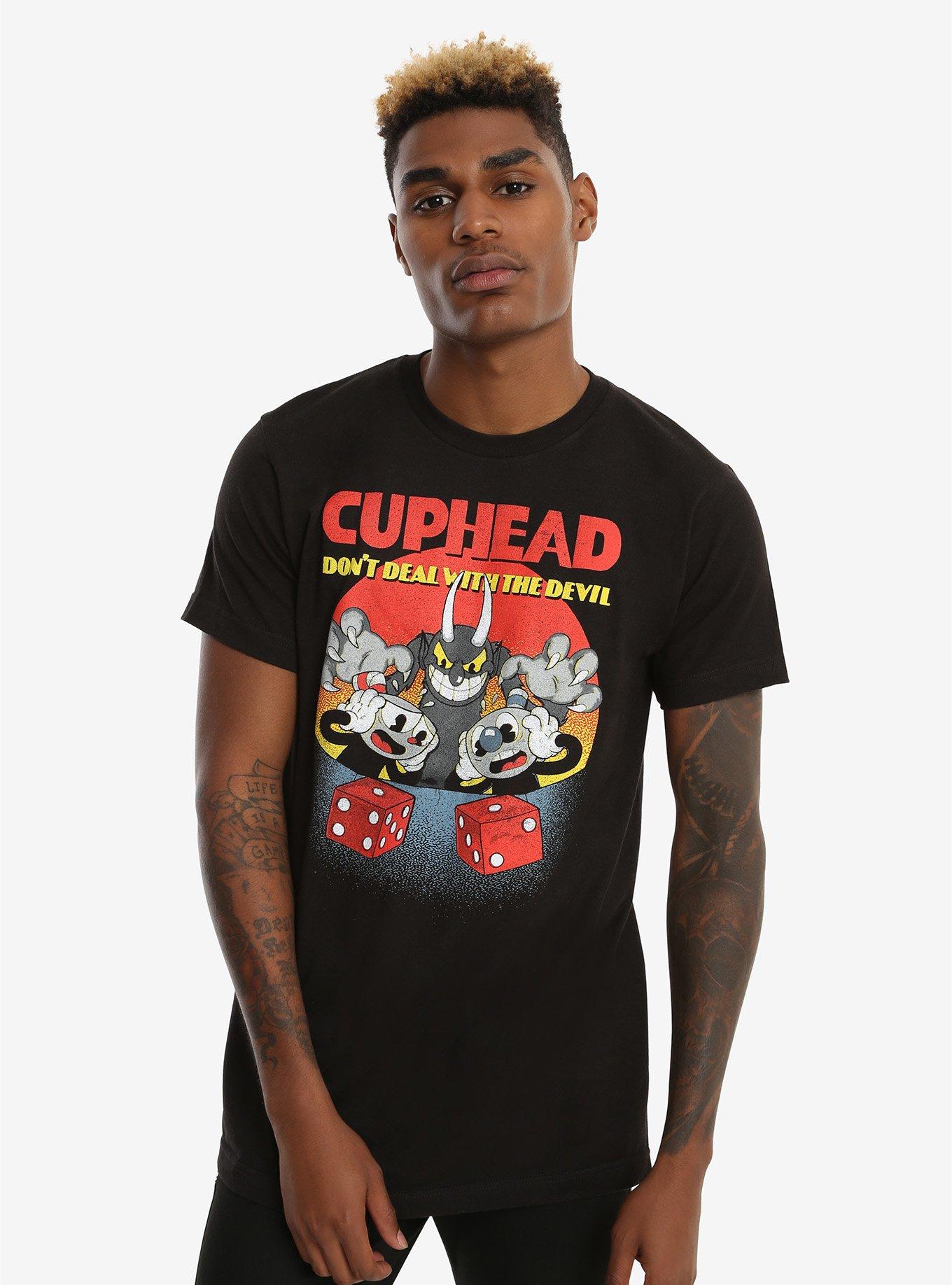 Cuphead Don't Deal With The Devil T-Shirt, , alternate