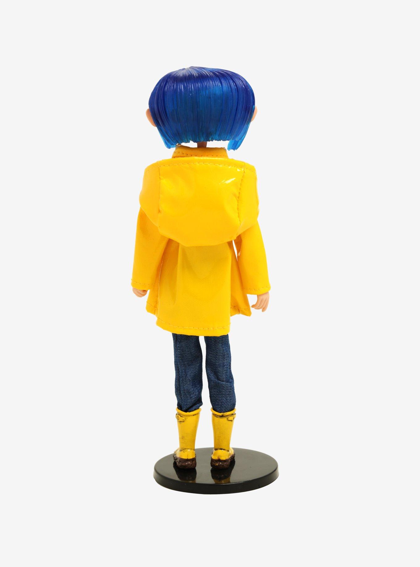 Coraline Raincoat Bendy Doll, , alternate