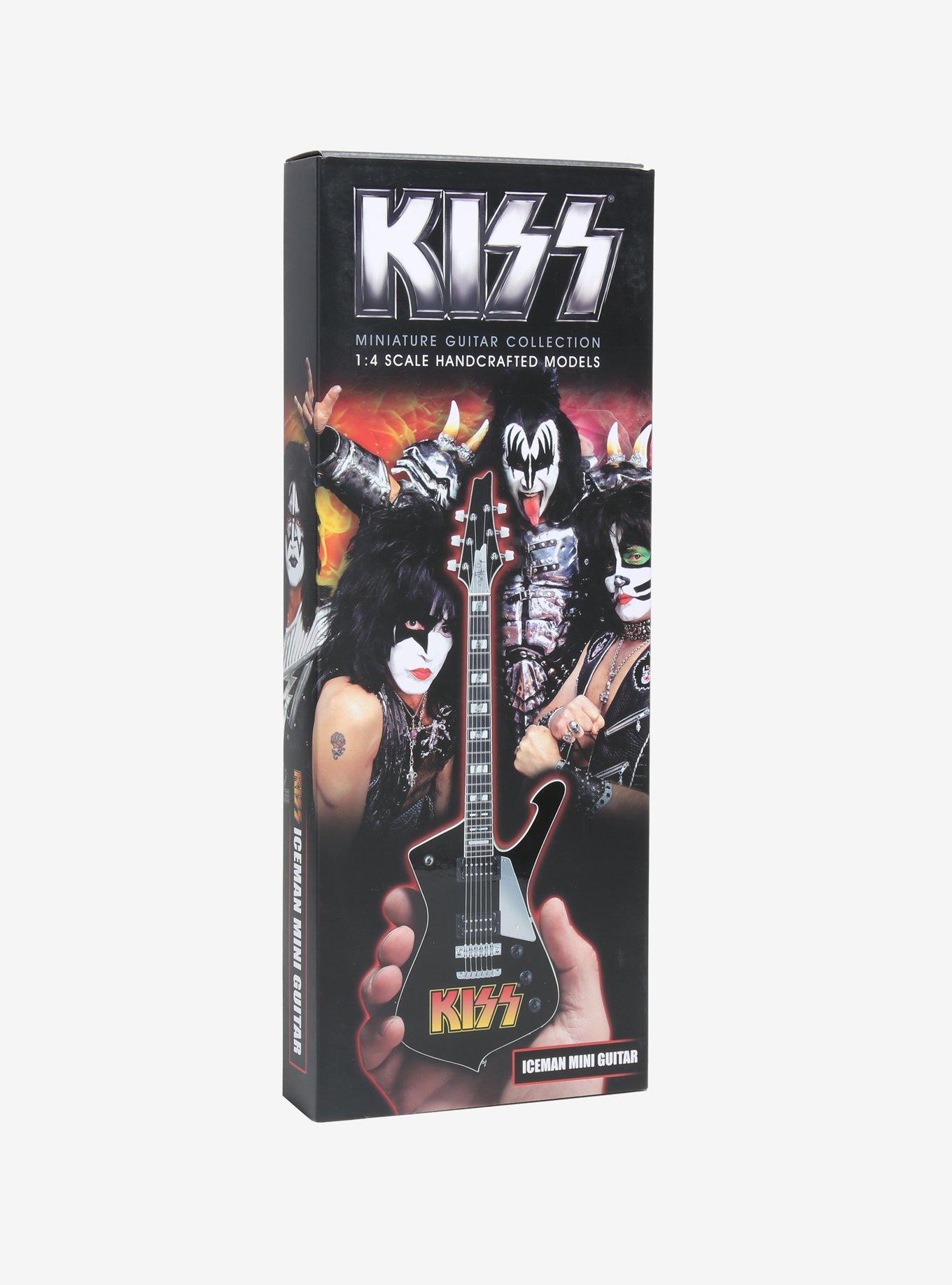 KISS Logo Paul Stanley Iceman Mini Guitar Model, , alternate