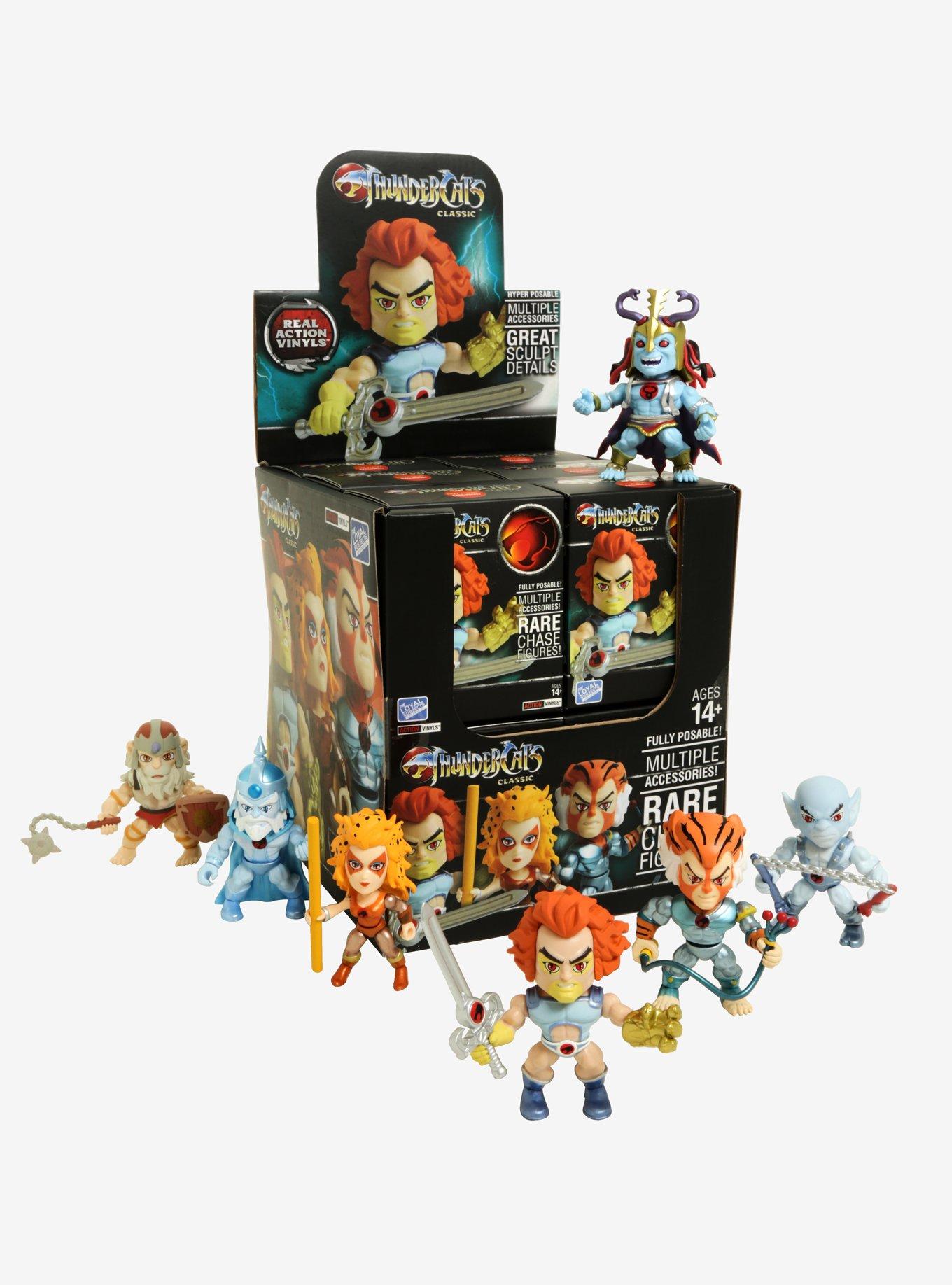 Thundercats Classic X The Loyal Subjects Blind Box Vinyl Figure Metallic Hot Topic Exclusive, , alternate