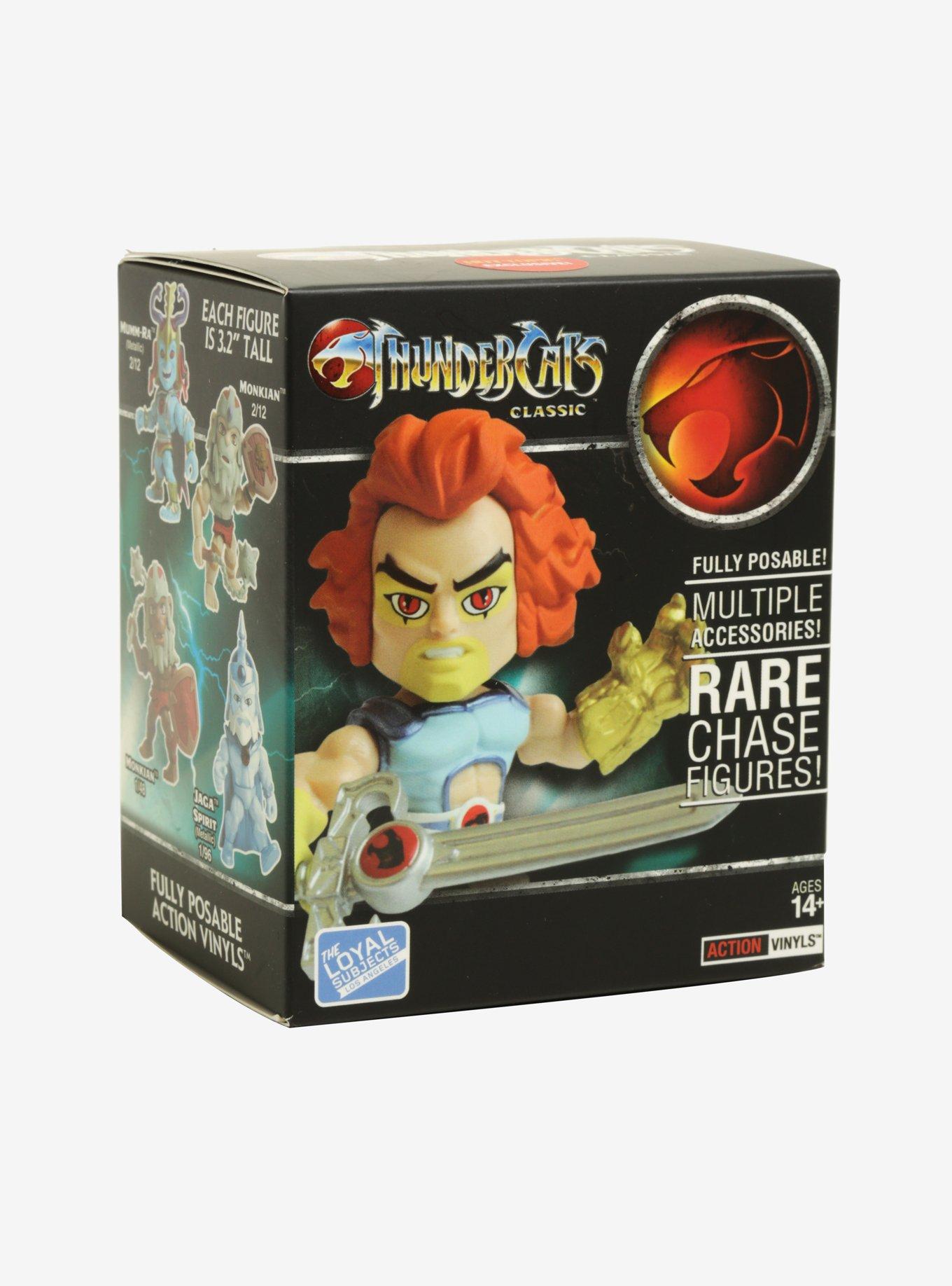 Thundercats Classic X The Loyal Subjects Blind Box Vinyl Figure Metallic Hot Topic Exclusive, , alternate