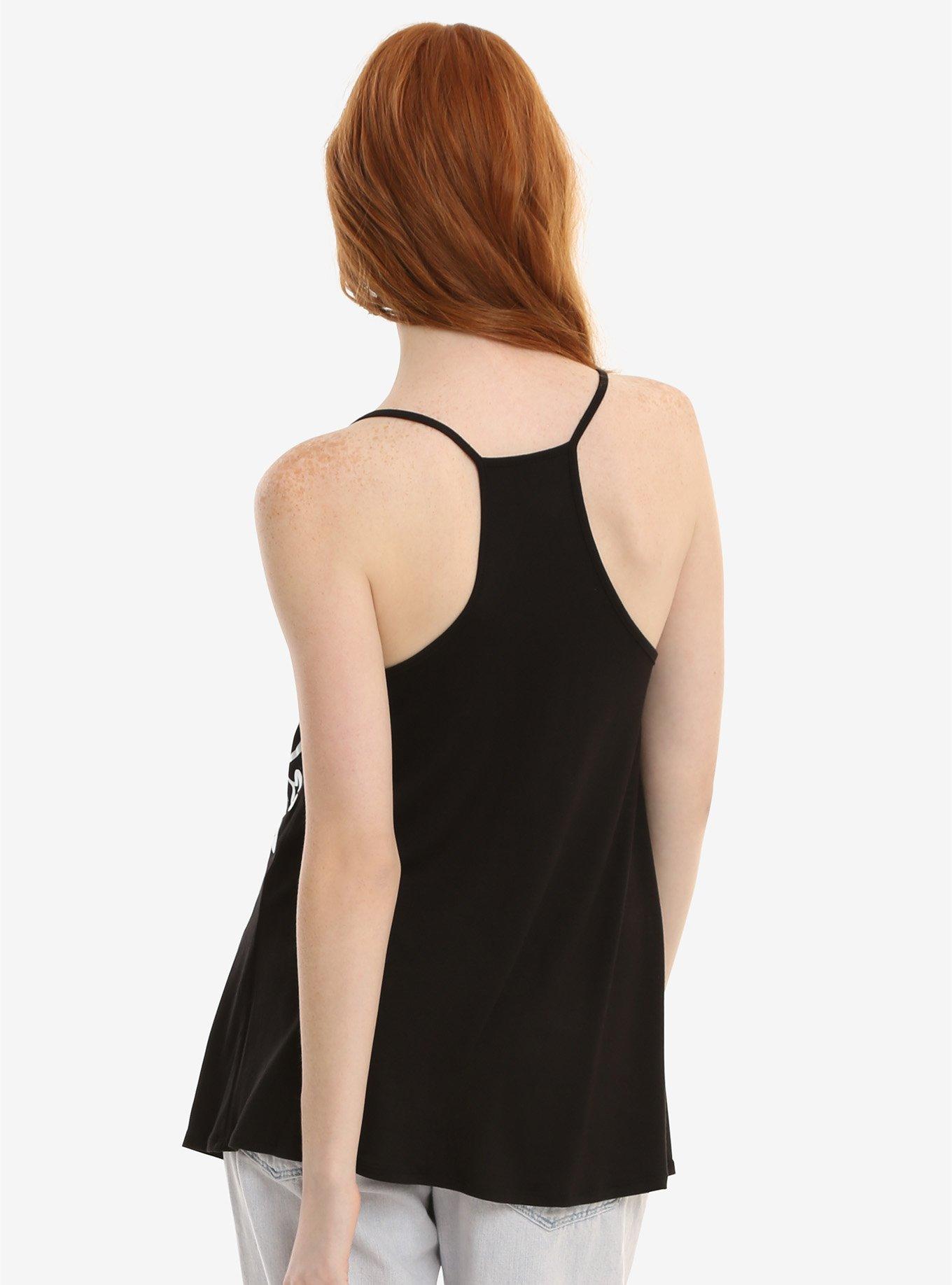 Disney Alice In Wonderland Black & White Tank Top, , alternate