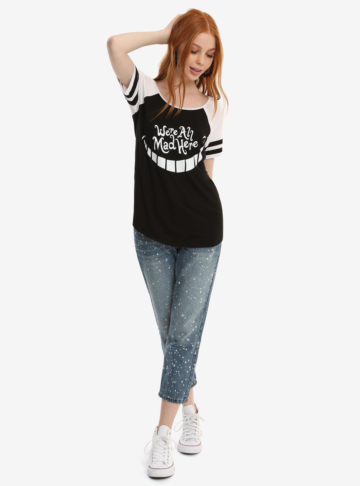 Disney Alice In Wonderland Athletic Top, , alternate