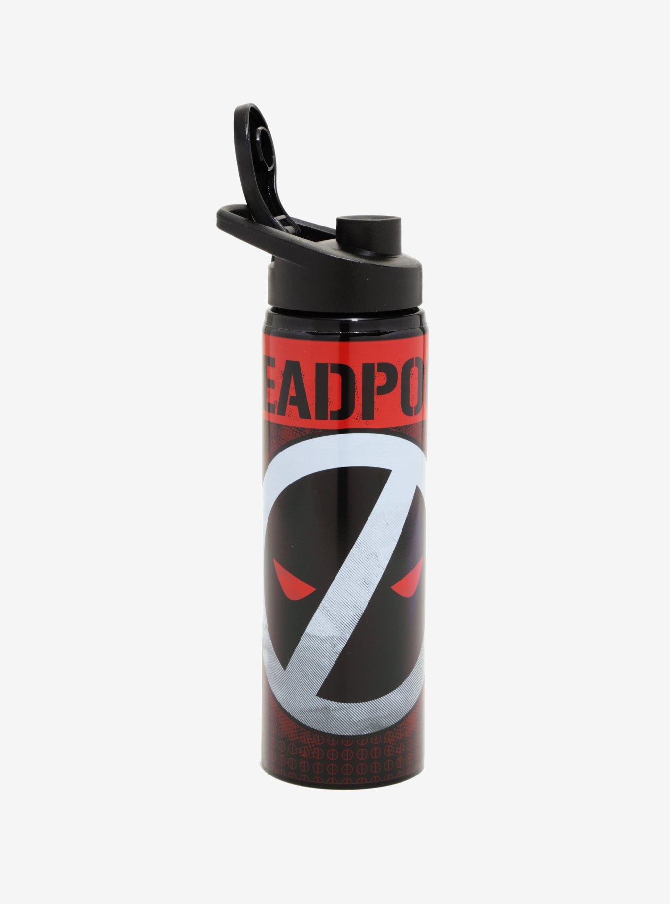 Marvel Deadpool Steel Water Bottle, , alternate