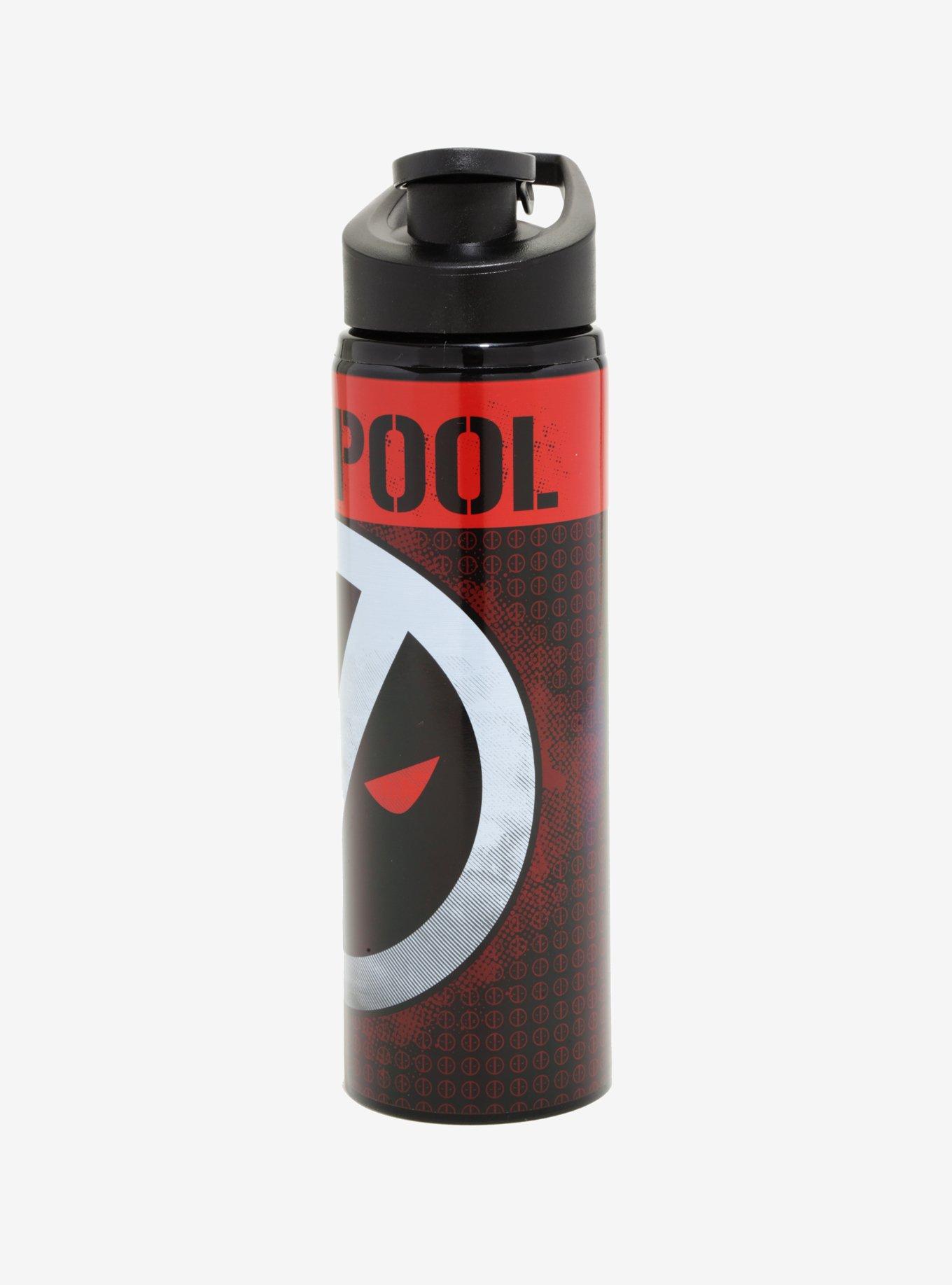 Marvel Deadpool Steel Water Bottle, , alternate