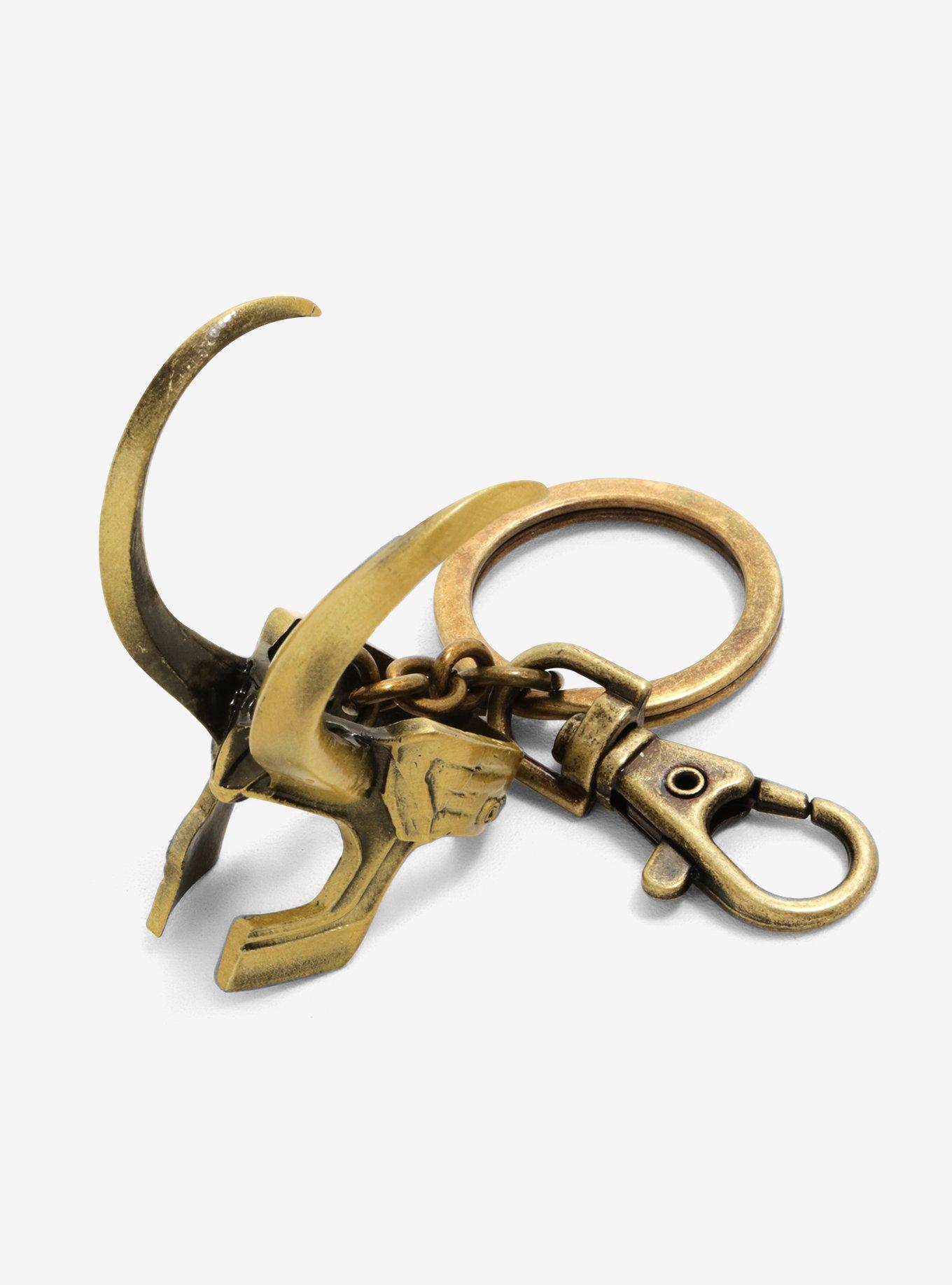 Marvel Thor Ragnarok Loki Helmet Key Chain, , alternate
