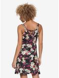 Disney Tangled Floral Print Slip Dress, BLACK, alternate