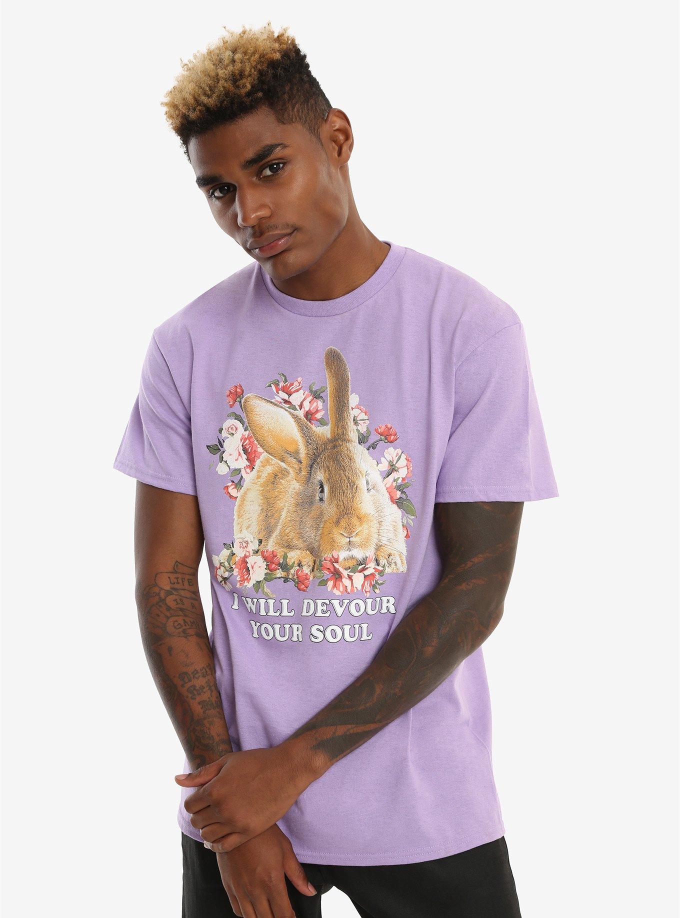 I Will Devour Your Soul Bunny T-Shirt, , alternate