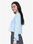 Disney Lilo & Stitch Ducklings Womens Cropped Long Sleeve Tee - BoxLunch Exclusive, , alternate