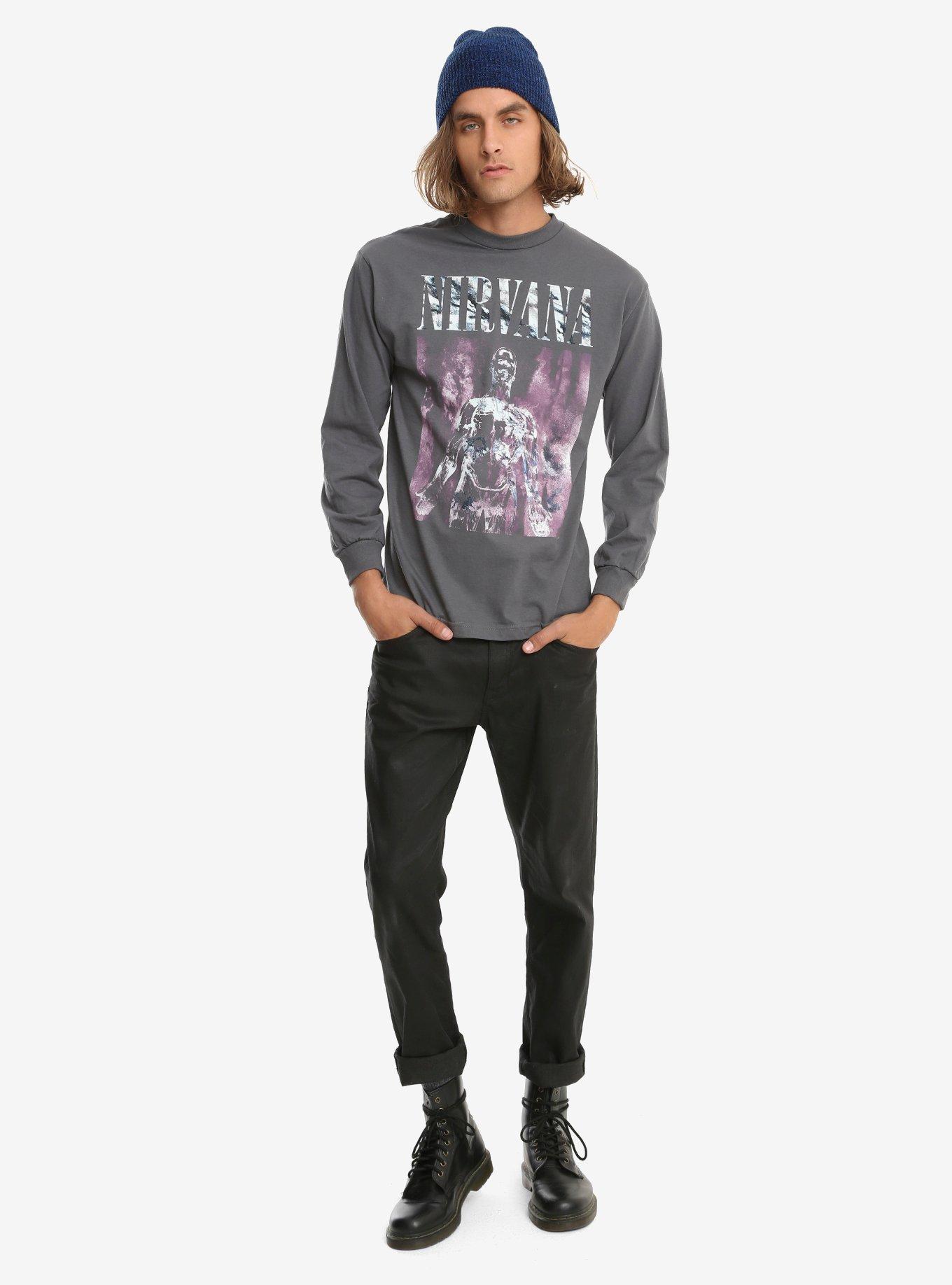 Nirvana Sliver Long-Sleeve T-Shirt, , alternate