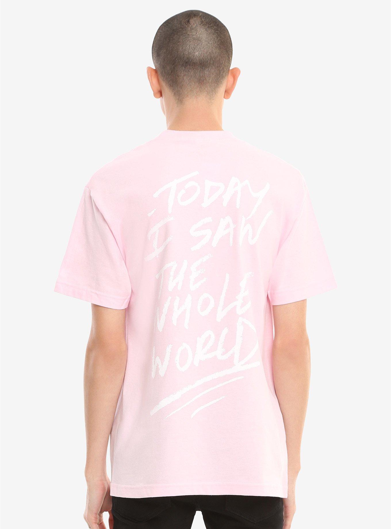 Pierce The Veil Today I Saw The Whole World Pink T-Shirt, , alternate