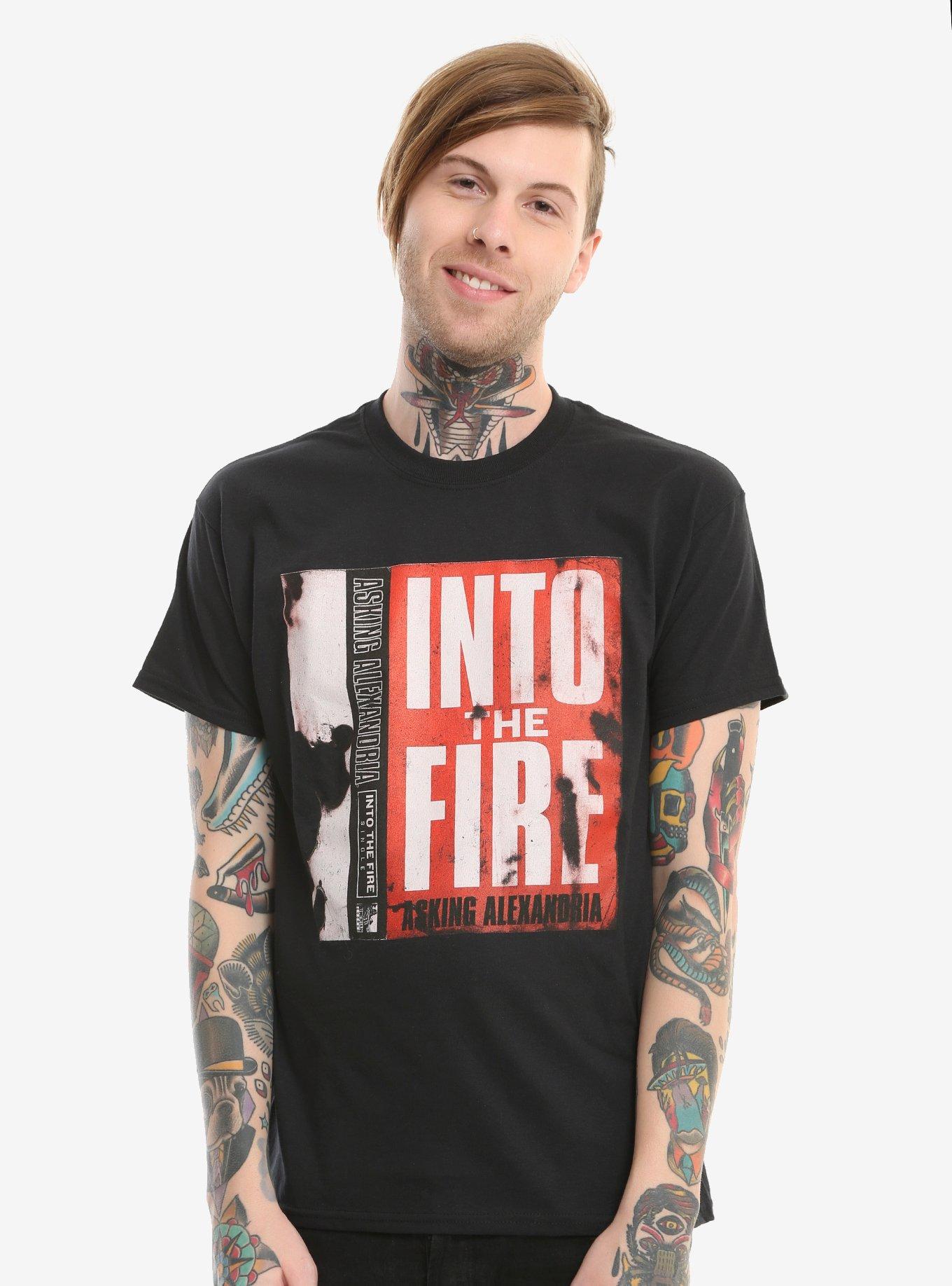 Asking Alexandria Into The Fire T-Shirt, , alternate