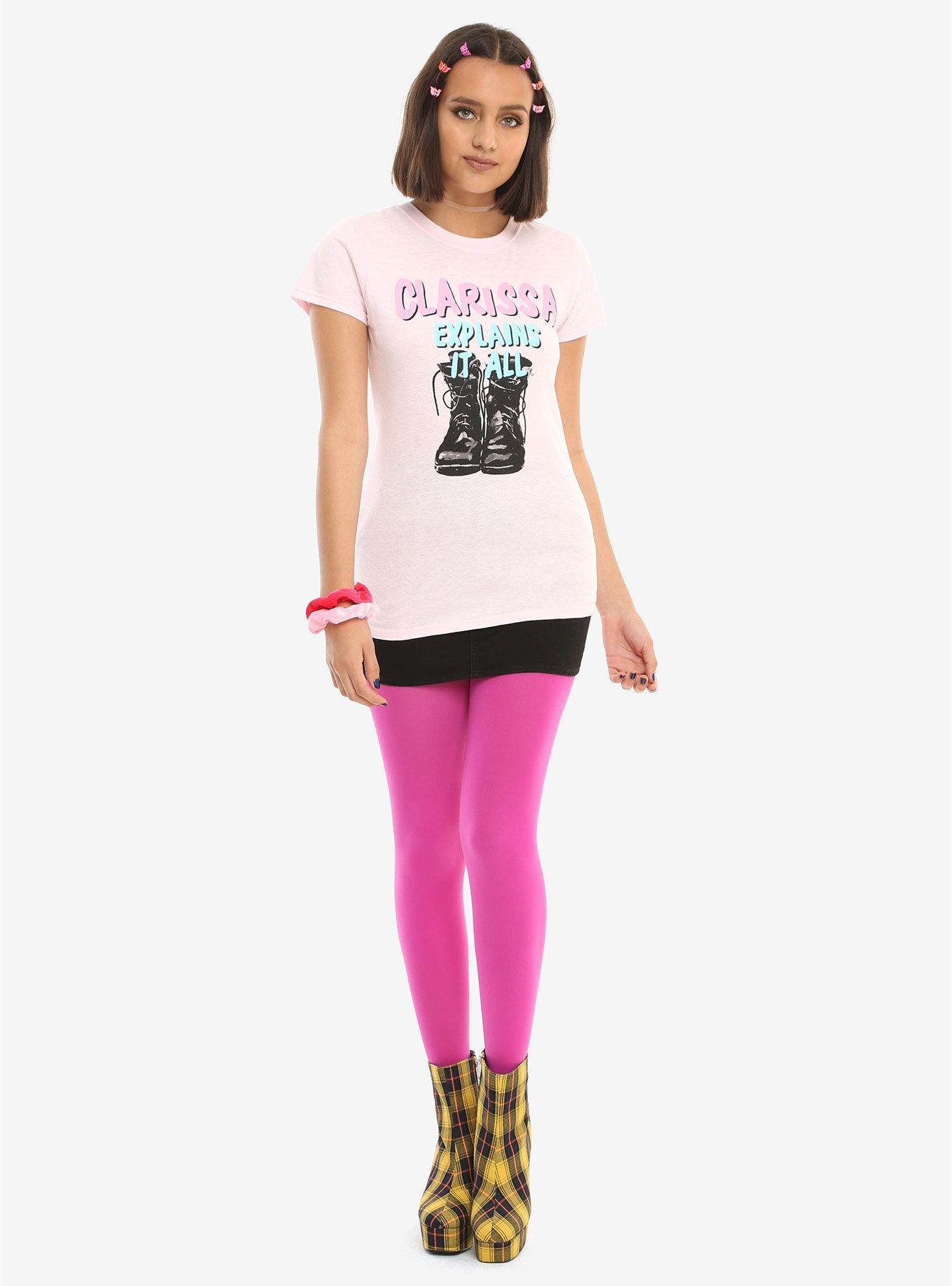 Clarissa Explains It All Boots Girls T-Shirt, , alternate