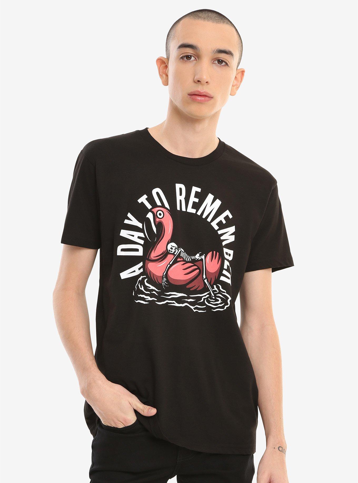 A Day To Remember Flamingo T-Shirt | Hot Topic
