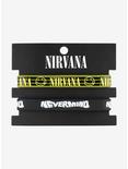 Nirvana Nevermind Rubber Bracelet Set, , alternate