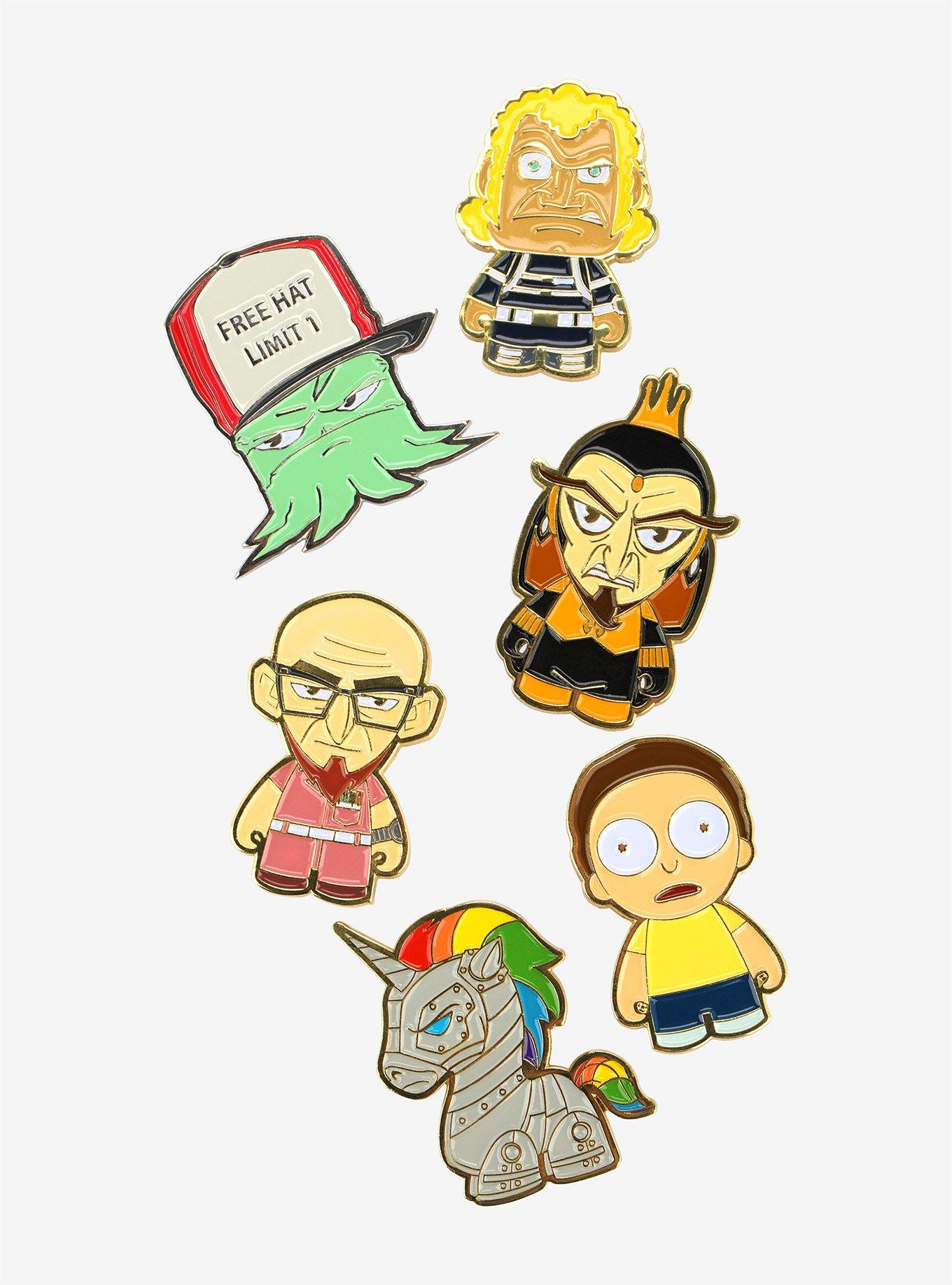 Kidrobot X Adult Swim Blind Box Enamel Pin, , alternate