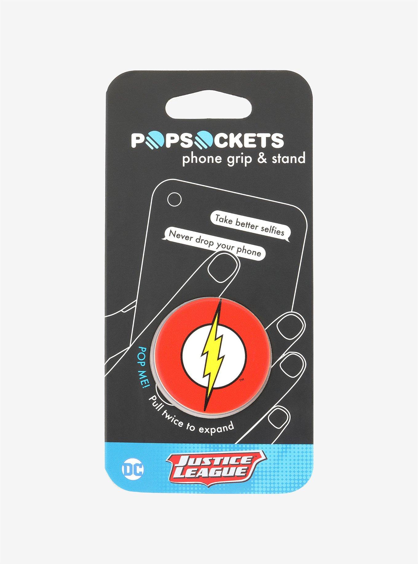 PopSockets DC Comics The Flash Logo Phone Grip & Stand, , alternate