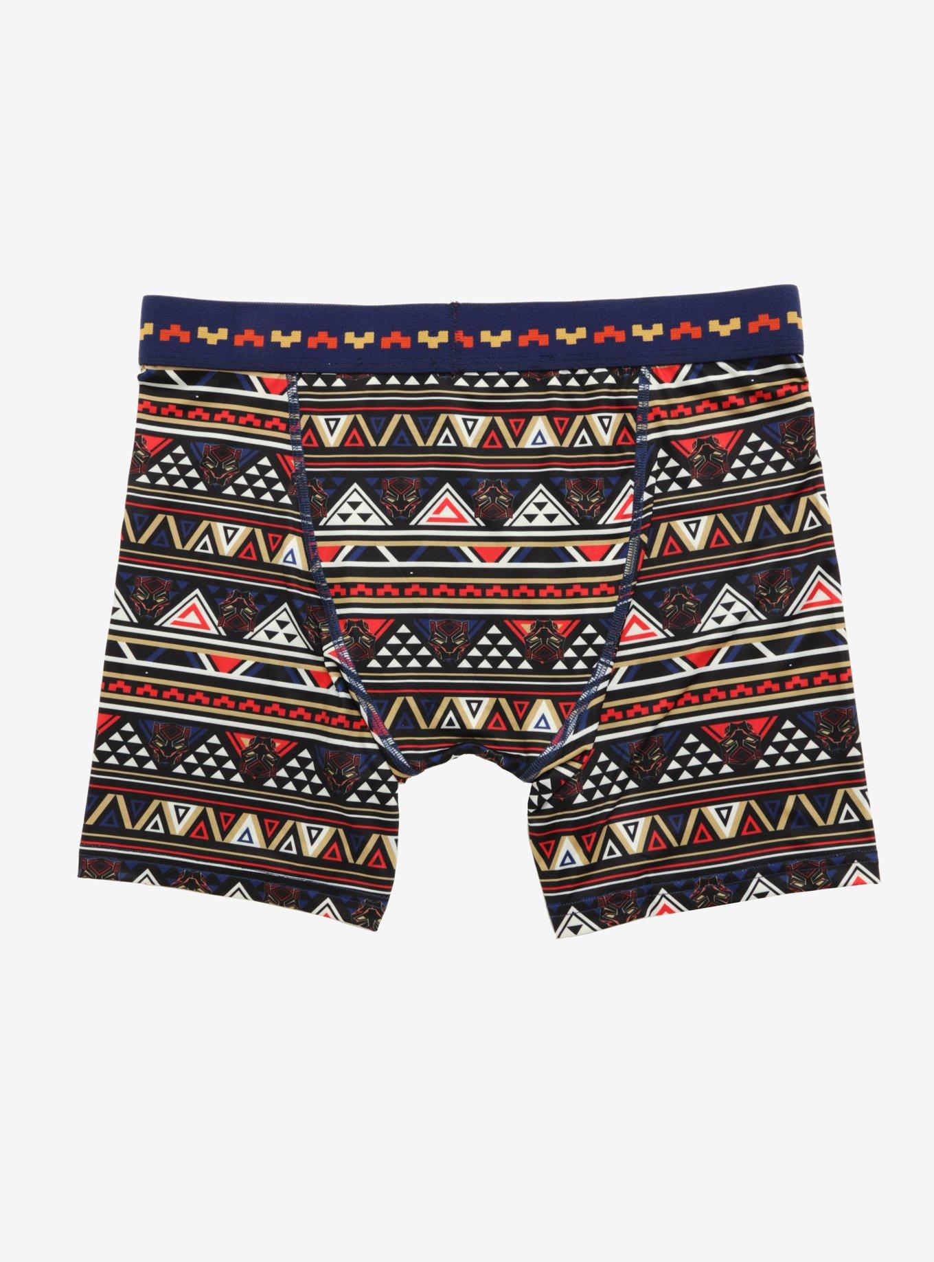 Black Panther Boxer Briefs - BoxLunch Exclusive, , alternate