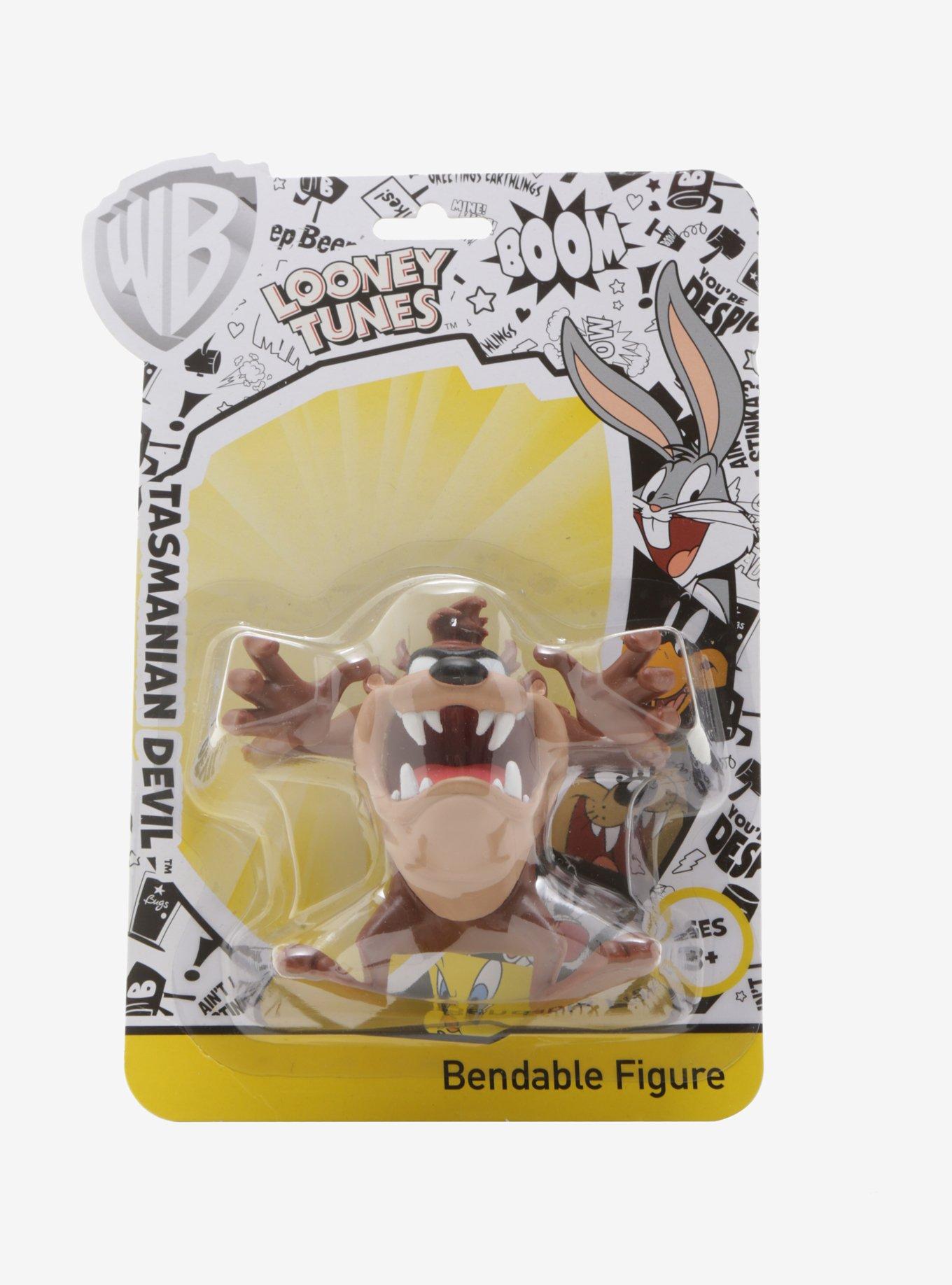 Looney Tunes Tasmanian Devil Bendable Figure, , alternate