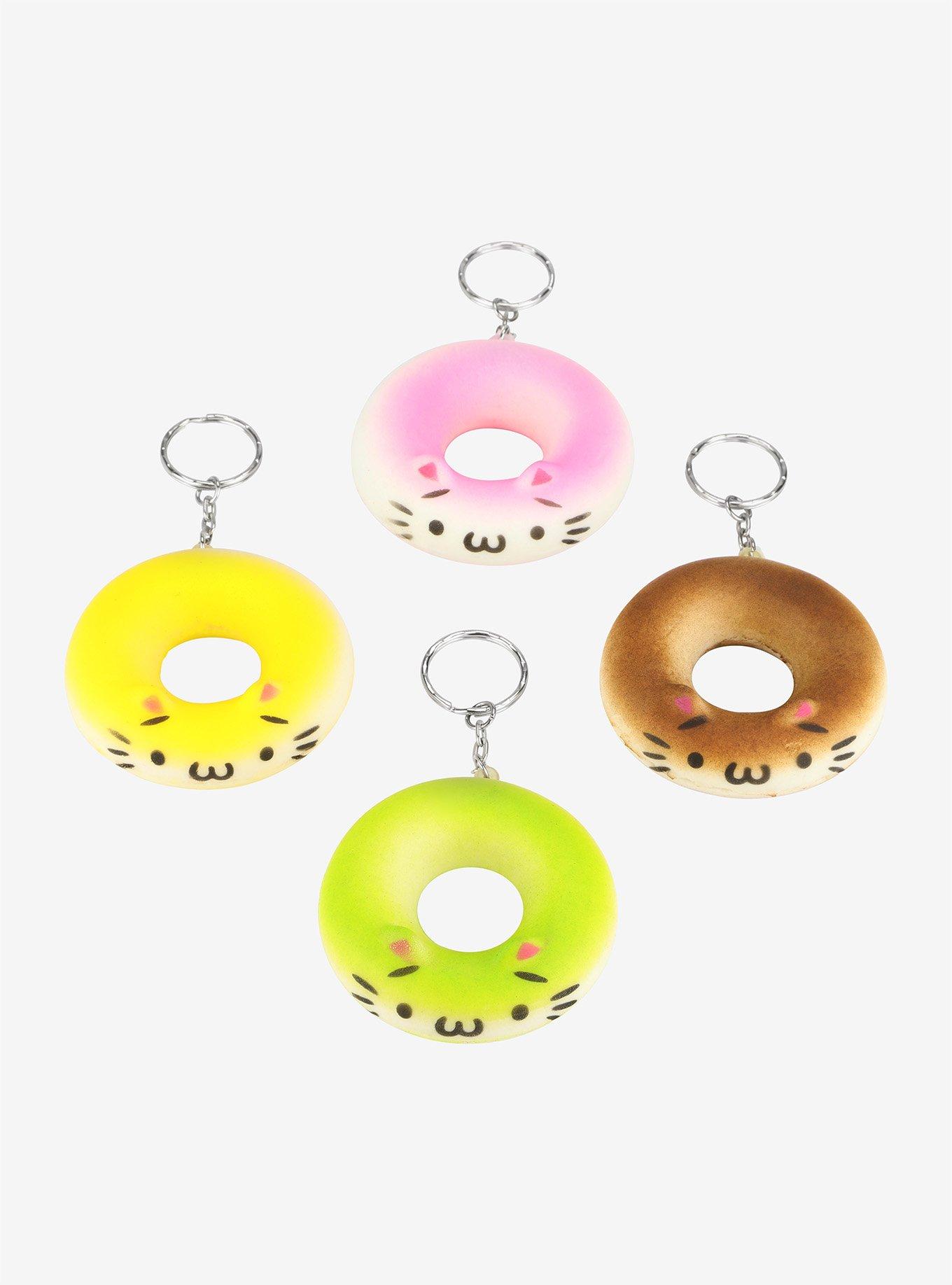 Squishy Cat Donut Blind Key Chain, , alternate