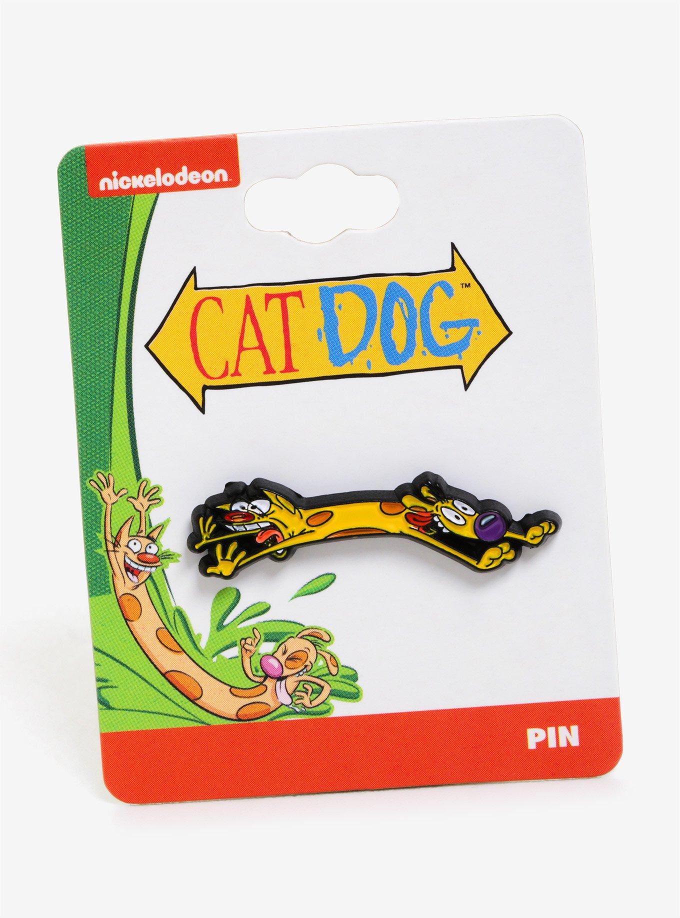 CatDog Running Enamel Pin, , alternate