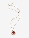 Red Pressed Flower Necklace - BoxLunch Exclusive, , alternate