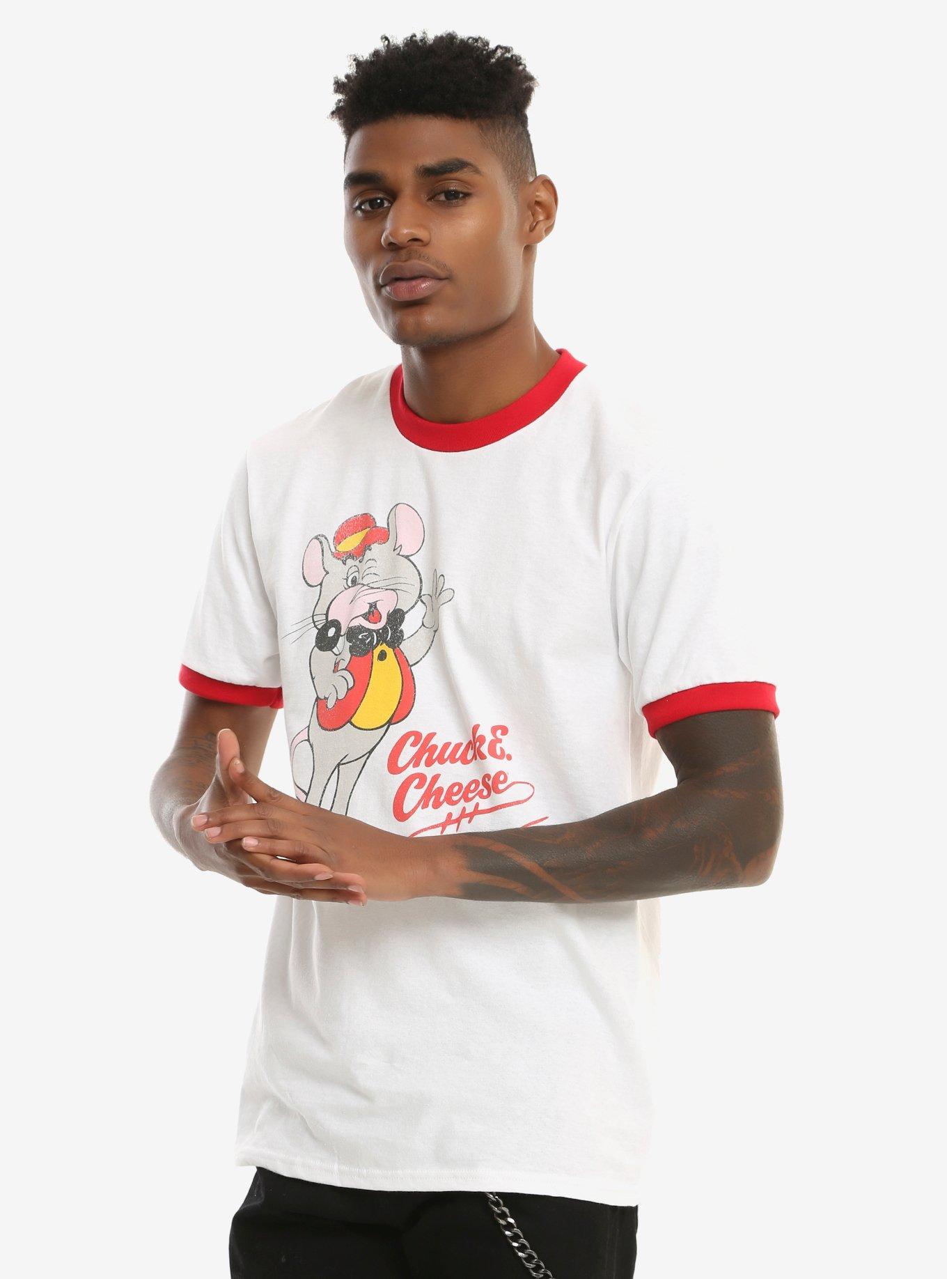 Chuck E. Cheese's Mascot Ringer T-Shirt, , alternate