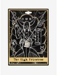 Tarot Card High Priestess Necklace, , alternate
