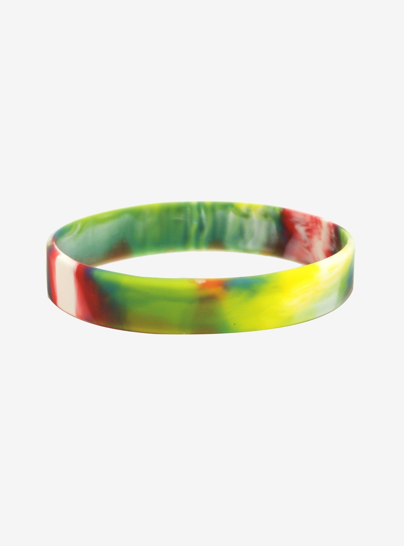 Stay Weird Rubber Bracelet, , alternate