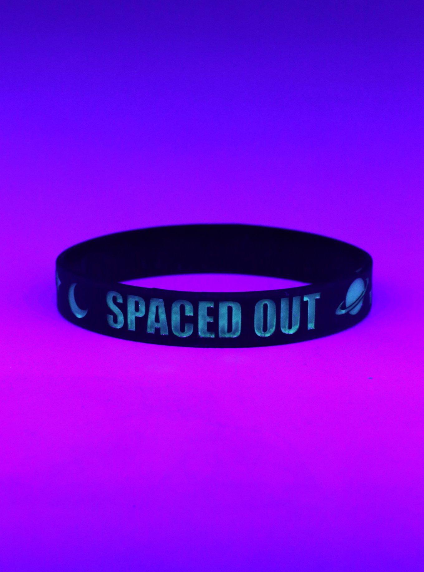 Spaced Out Alien Rubber Bracelet Set, , alternate