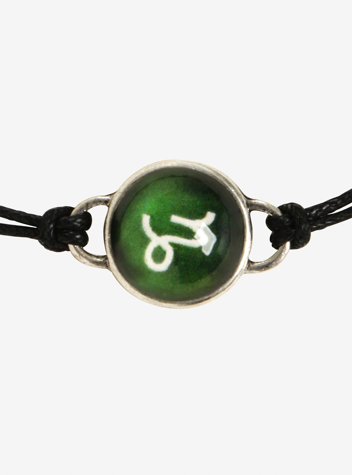 Blackheart Capricorn Zodiac Cord Bracelet, , alternate