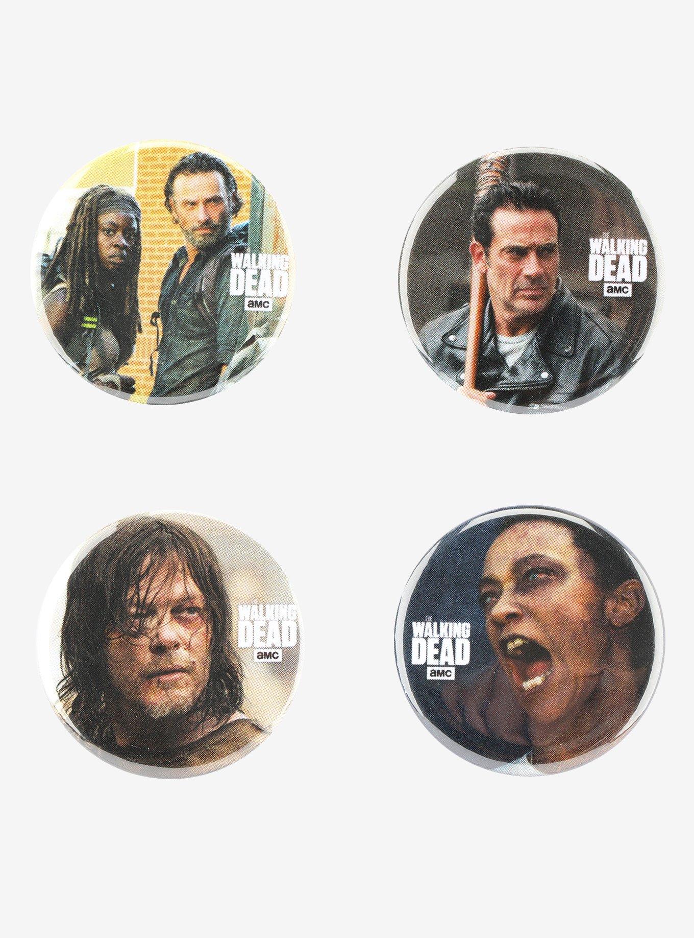 The Walking Dead Character Pin Set, , alternate