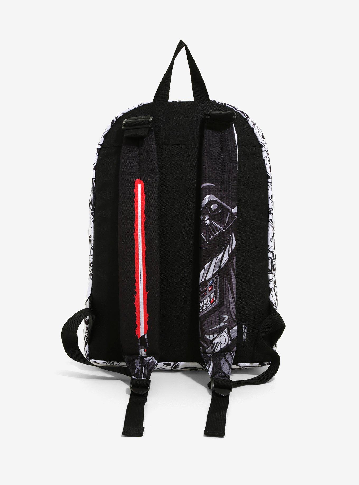 Acembly x Star Wars Darth Vader Cartoon Backpack Straps, , alternate