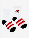Pokémon Poké Ball Athletic Toddler Socks - BoxLunch Exclusive, , alternate