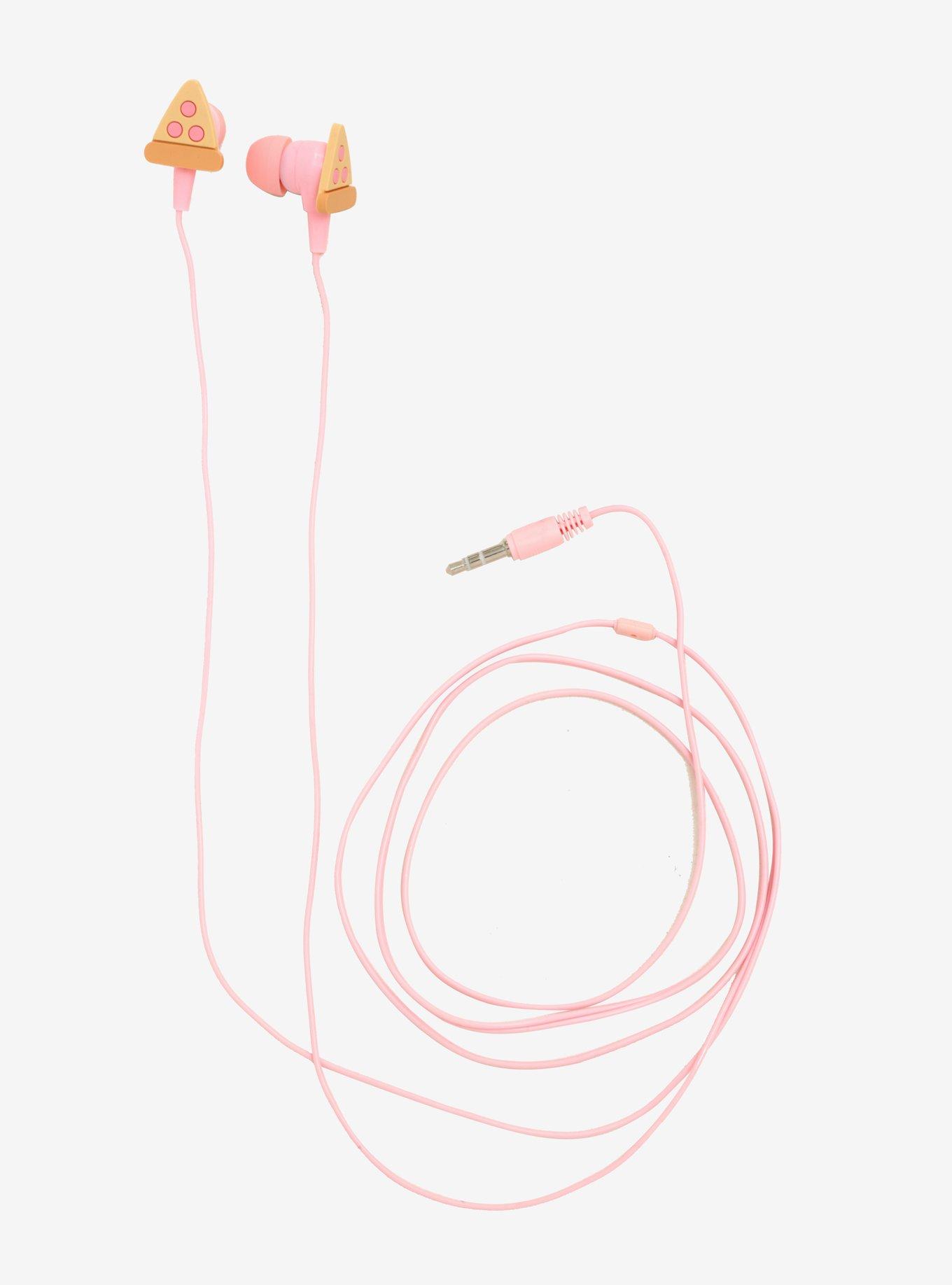 Pusheen Pizza Earbuds, , alternate