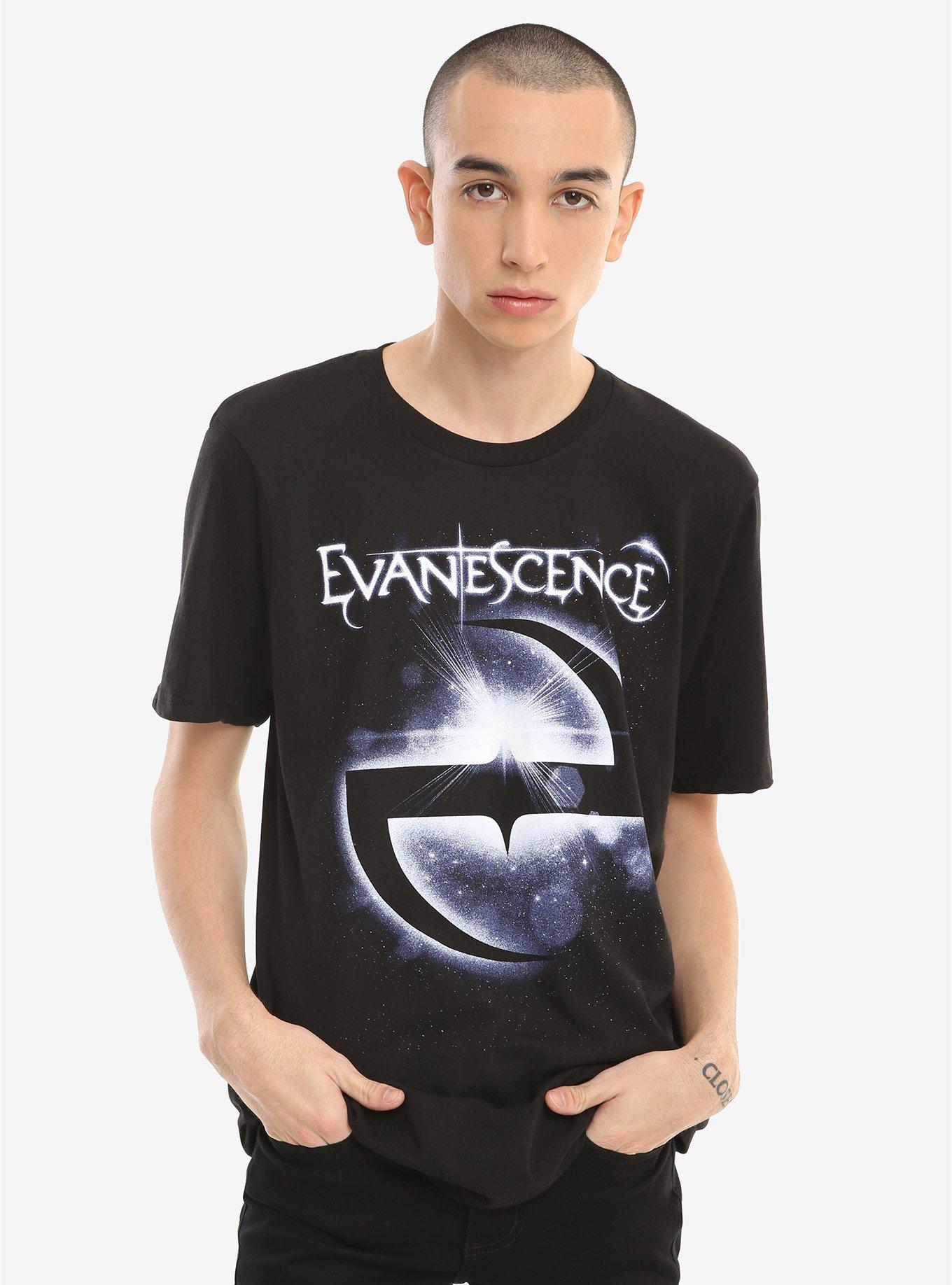 Evanescence Galaxy Logo T-Shirt, , alternate