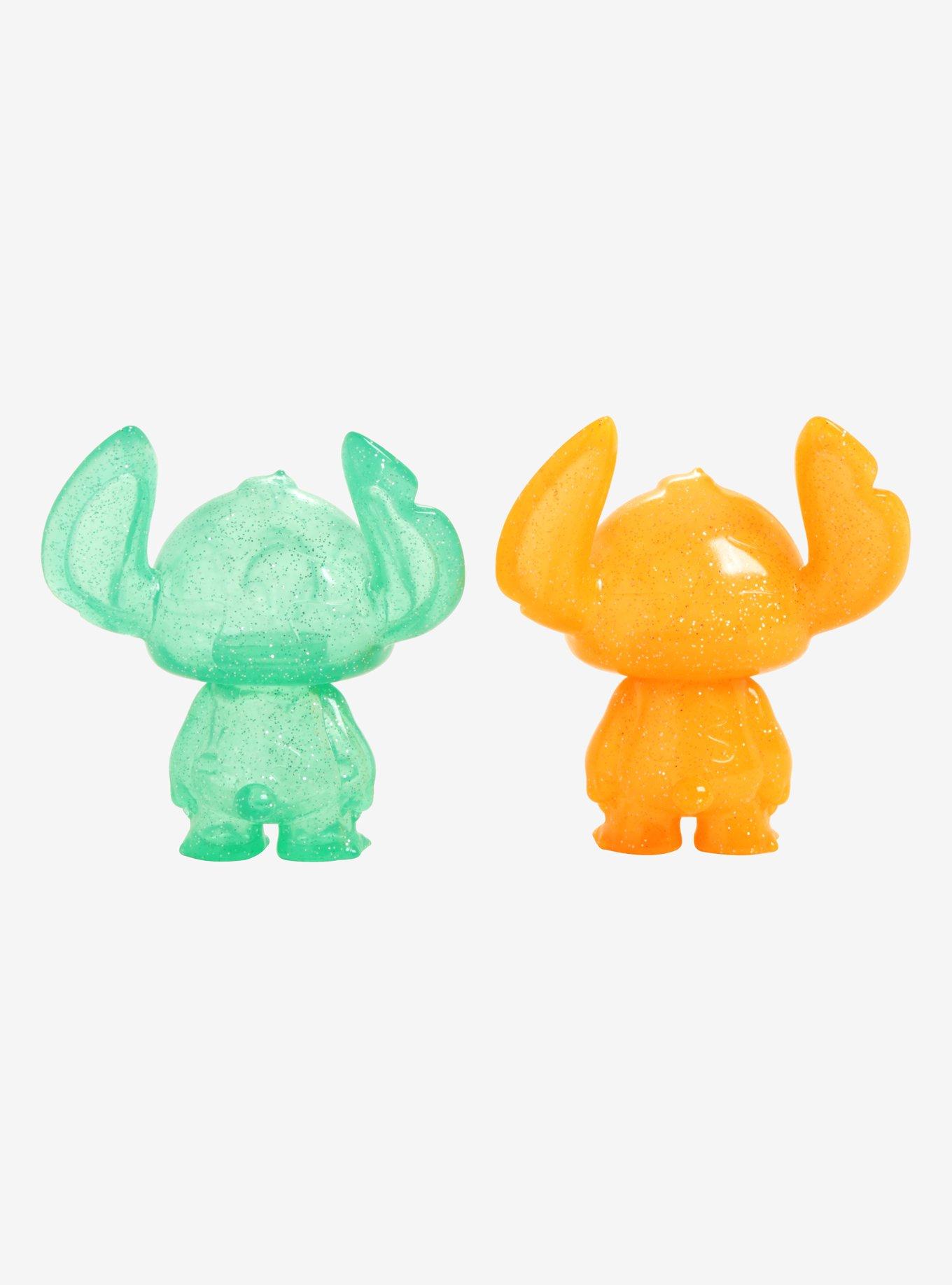 Funko Disney Lilo & Stitch Orange & Green Glitter Stitch Hikari XS Limited Edition Vinyl Figure Set Hot Topic Exclusive, , alternate