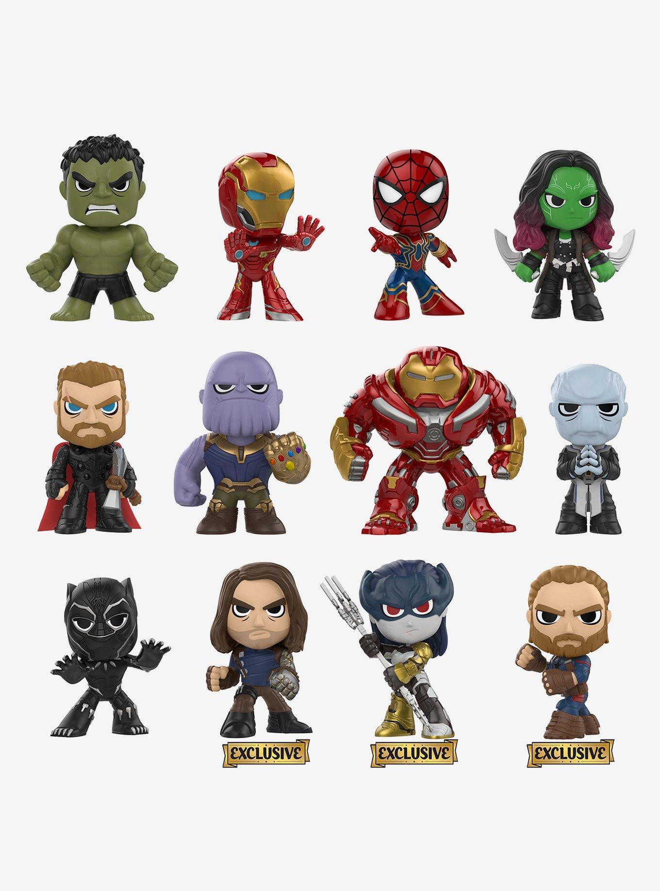 Marvel Avengers: Infinity War Mystery Minis Blind Box Vinyl Bobble-Head Hot Topic Exclusive, , alternate